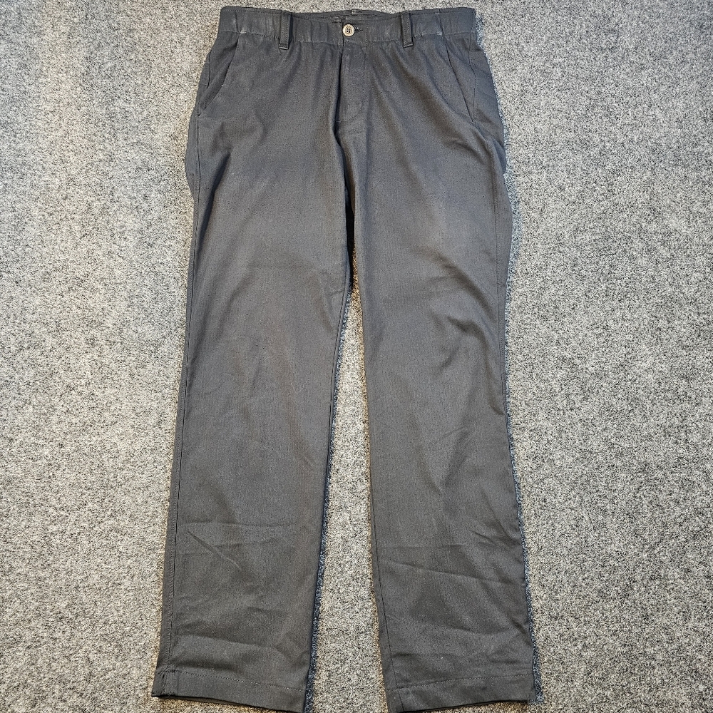 Under Armour Showdown Golf Pants‎ Mens 32x34 Gray Stretch Performance Chino
